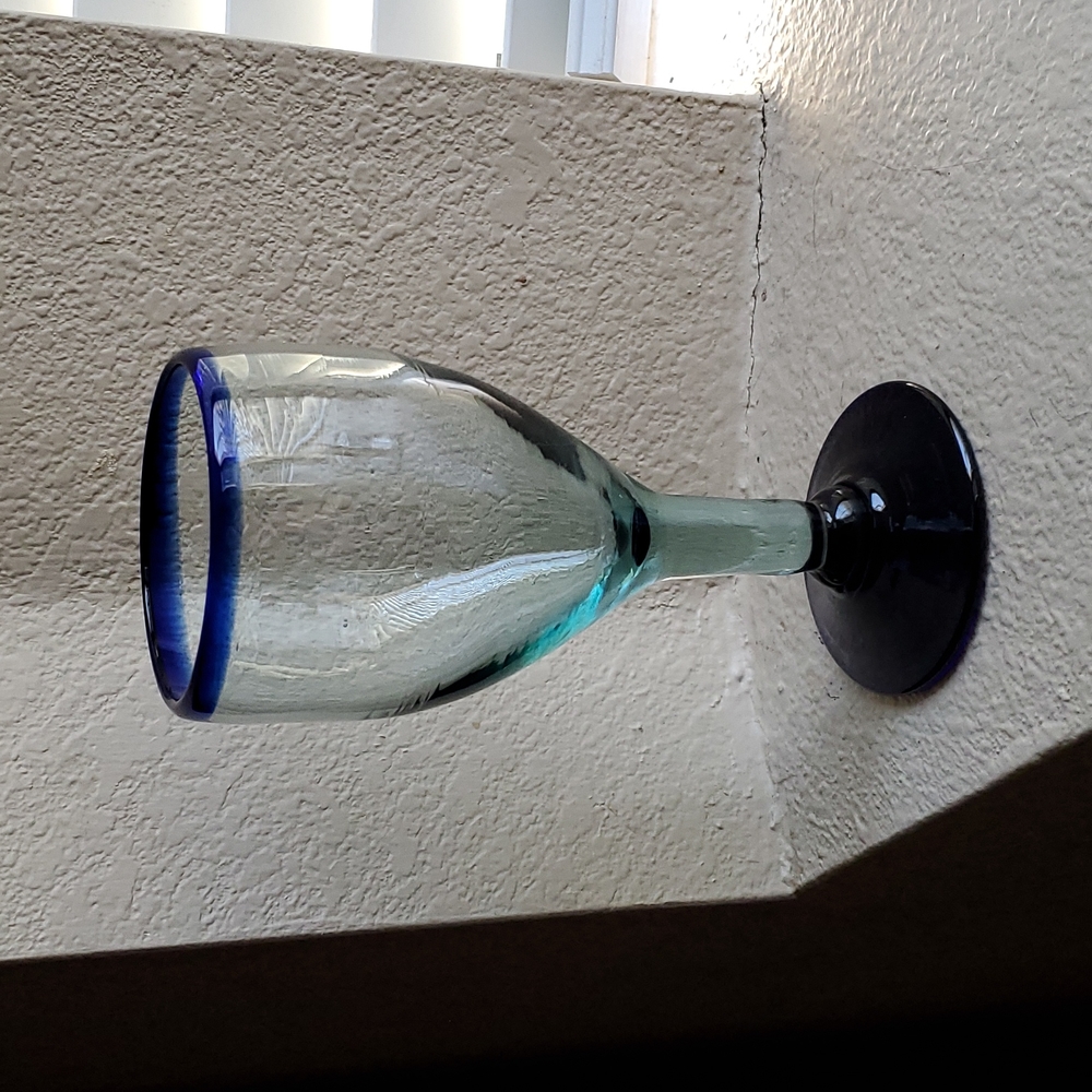 Hand-blown Water goblet